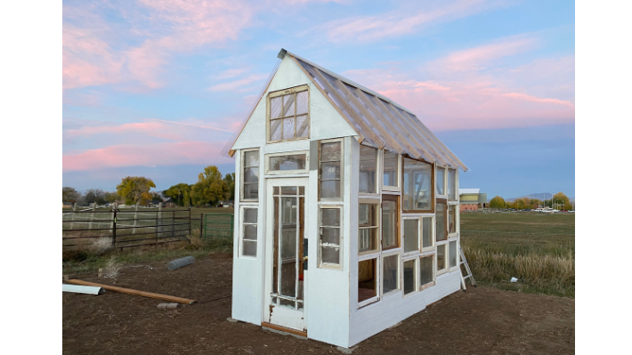 Finished greenhouse